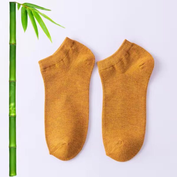 Bamboo Socks Dark Yellow Color